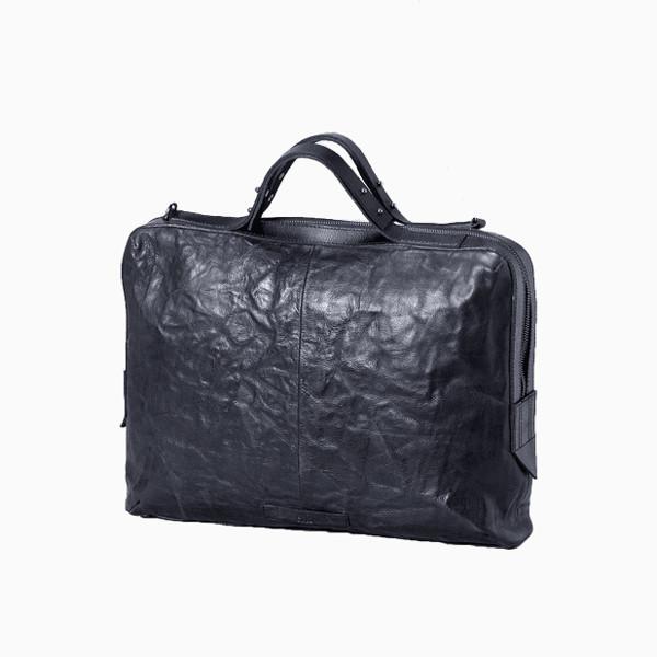 Everyday Bag - Solna Laptop Bag & Briefcase - Black Leather