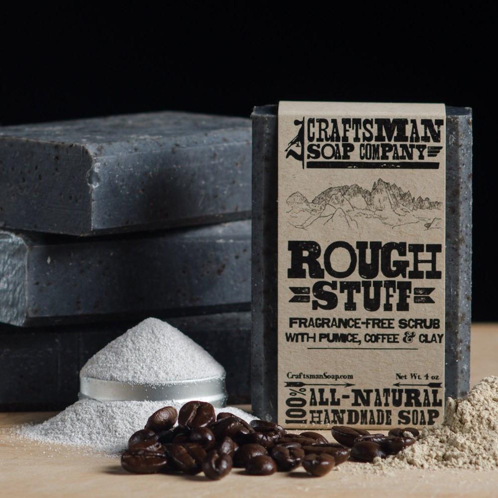 Face & Body Scrubs - Rough Stuff Exfoliating Soap Scrub