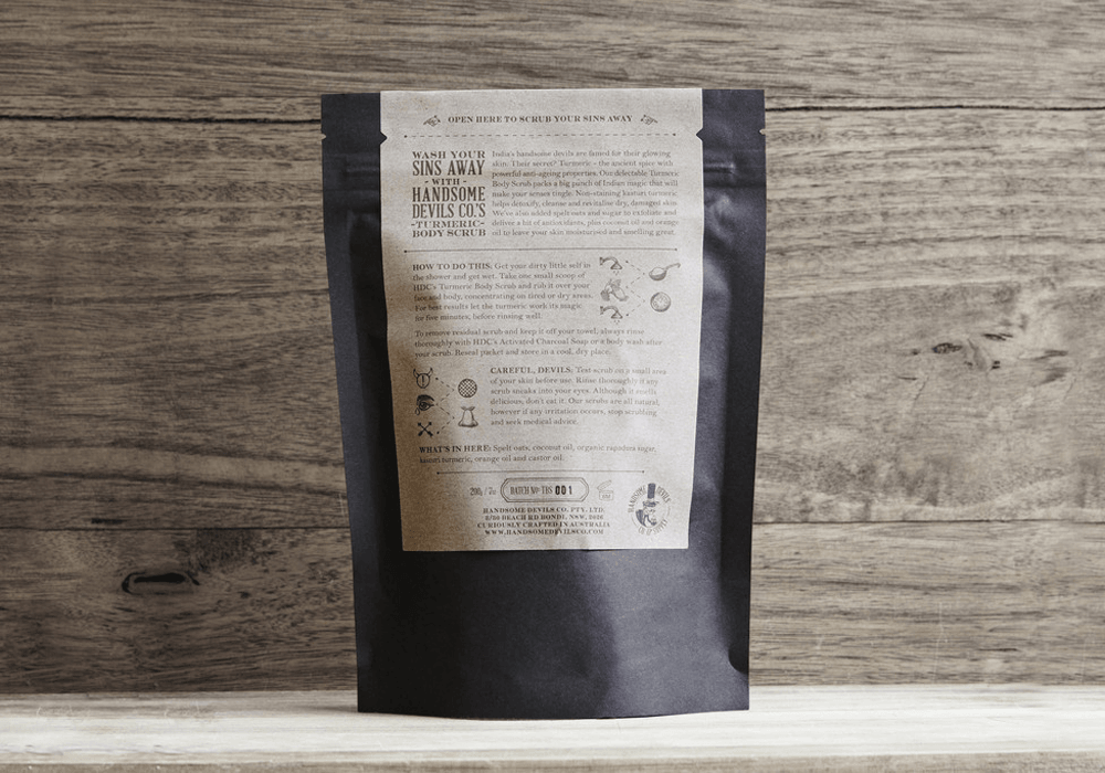 Face & Body Scrubs - Turmeric Body Scrub