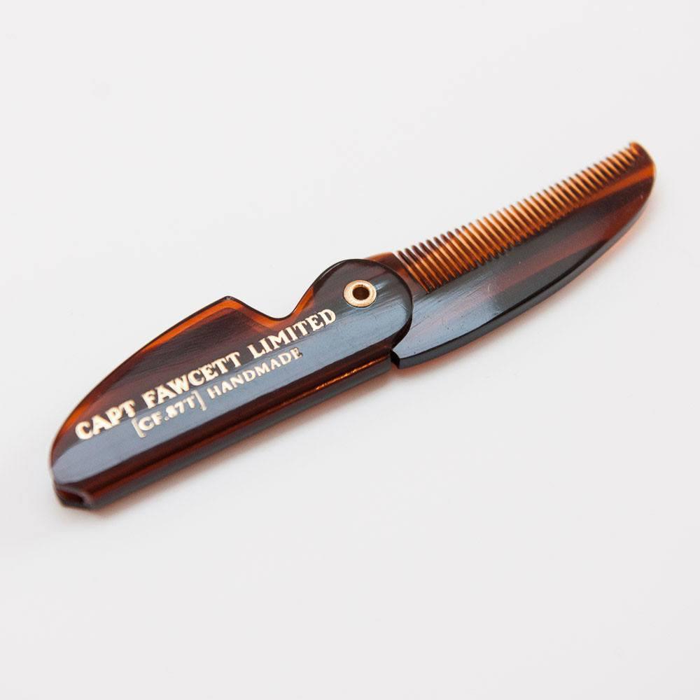 Moustache - Moustache Wax & Folding Pocket Moustache Comb Gift Set