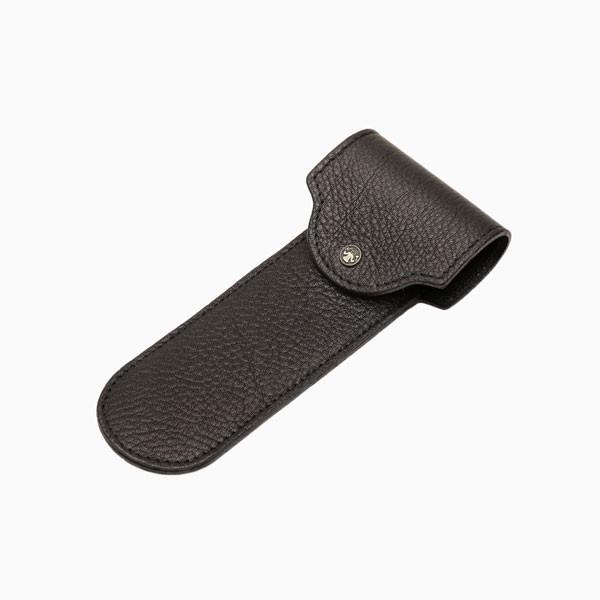 Razor Case - Dovo Leather Travel Case For Merkur Futur Razor