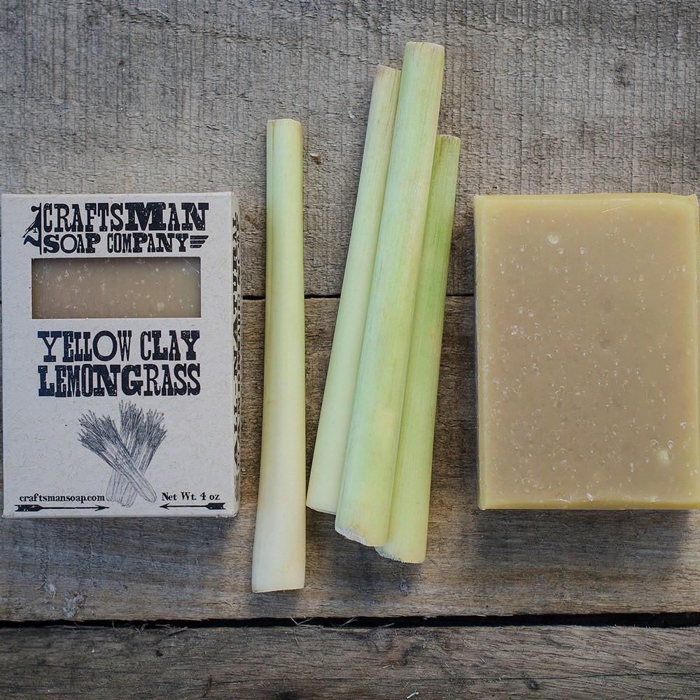 Soaps - Yellow Clay And Lemongrass Soap