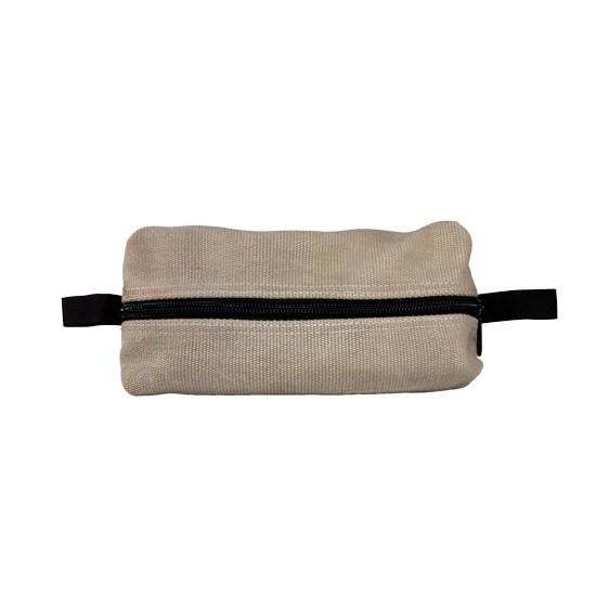 Toiletry Bag - Canvas Wash Bag - Black