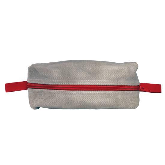 Toiletry Bag - Canvas Wash Bag - Red